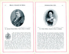 MAYOR & MAYORESS of BURY ST EDMUNDS, 1902  Mr & Mrs  Thomas Shillitoe