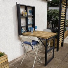 Garden Bar Fold Down Wall