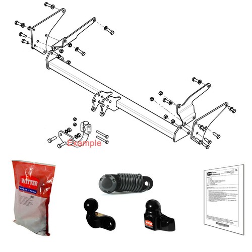 Witter towbar for toyota - witter, rav4