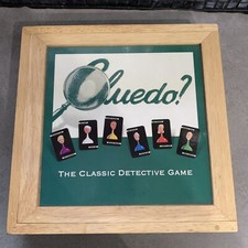 Cluedo Detective Board Game Parker Nostalgia Series Wooden Box Edition