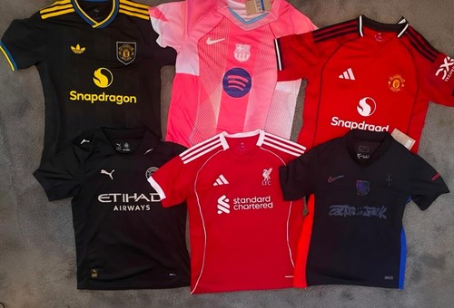 Football shirt bundle - shirt,