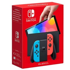 Nintendo Switch OLED Model HEG-001 Handheld Console - 64GB - Neon
