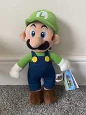 Luigi Super Mario Bros 13" Plush Teddy Nintendo Simba toys