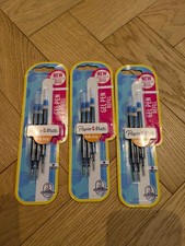 3 x Blue Paper Mate Inkjoy Gel