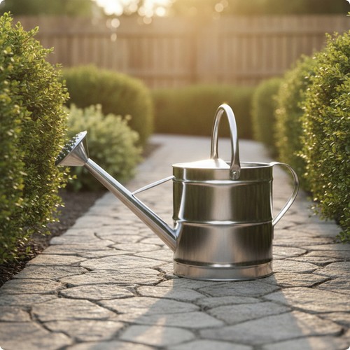 Stainless steel watering - steel, can