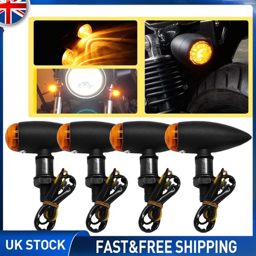 Black motorcycle turn - black,