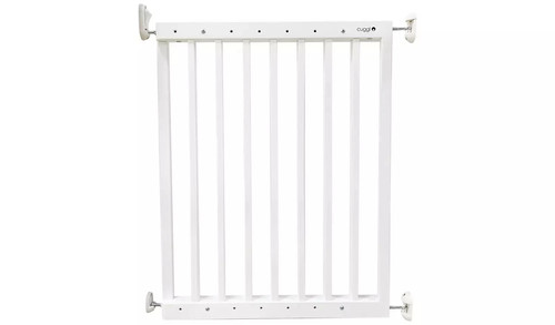 Cuggl white wooden safety gate - safety,