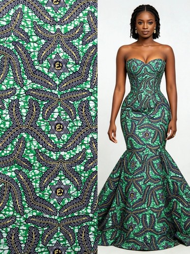 African ankara polycotton wax - african,