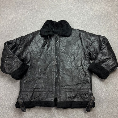 Leather flying jacket - flying, adult