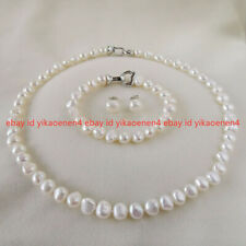 Natural 8-9mm white Baroque