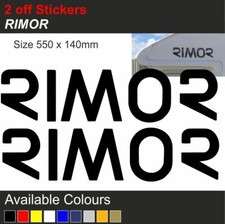 RIMOR MOTORHOME CAMPER | Large | Sticker-Decal-Graphic | FREE POSTAGE | (BB284)