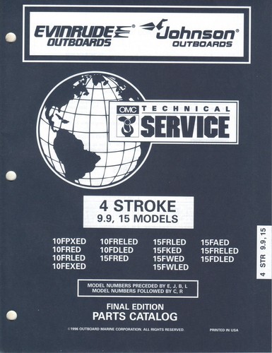 1996 evinrude johnson - 1996, outboard