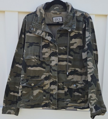 Bke women camo jacket - bke,