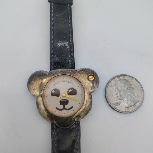 Steiff bear watch - bear, pink