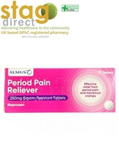 Period Pain Relief - 250mg - Naproxen - 9 Tablets - Almus