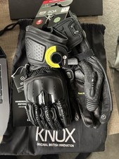 NEW Knox Handroid Mk5 Motorcycle Gloves Size Large RRP £260