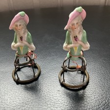 VINTAGE PAIR OF PORCELAIN HALF