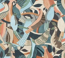 Wallpaper Fauvist Flock