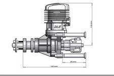 Dle35ra stroke gas engine - dle35ra,