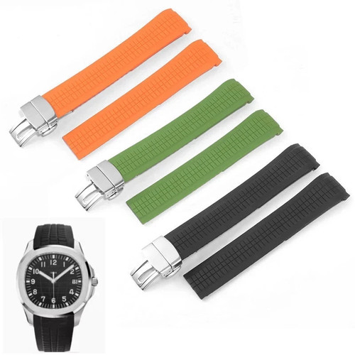 Silicone watch strap - silicone, for
