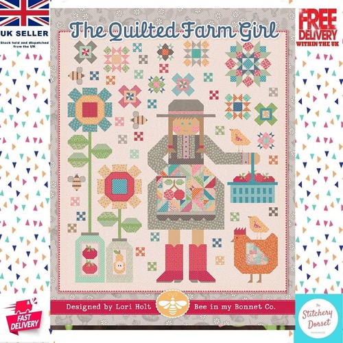 The quilted farm girl - girl, quilt