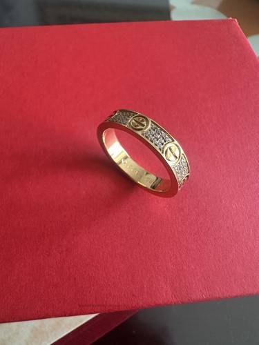 New 18k yellow gold pavé - new,