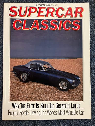 Supercar classics october 1987 - classics,