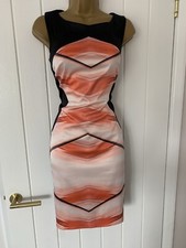 Karen Millen Orange Black