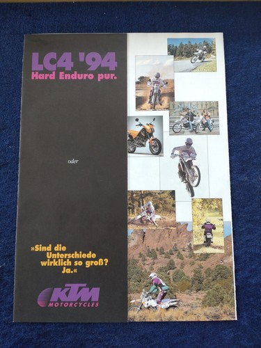 1994 ktm enduro lc4 brochure - 1994,