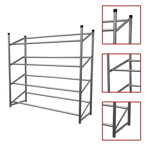 Metal shoe rack stand - metal, 4