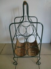 Vtg Formed Green Steel Wire