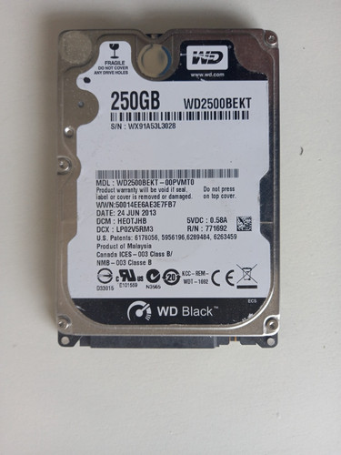 Western digital scorpio black - western,