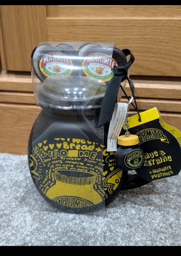 Marmite mug keyring gift set - mug,