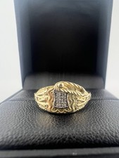 9ct Yellow Gold Baby / Kids Cz