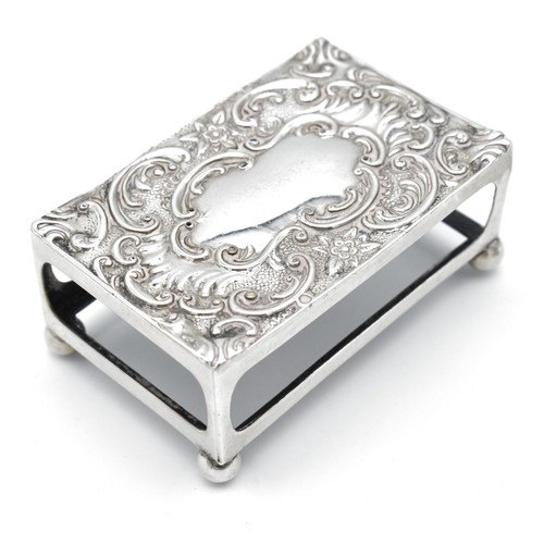 Antique edwardian solid silver - solid,