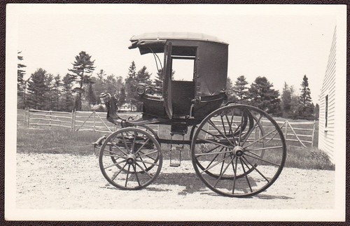 Antique horse drawn covered - antique, horse-drawn