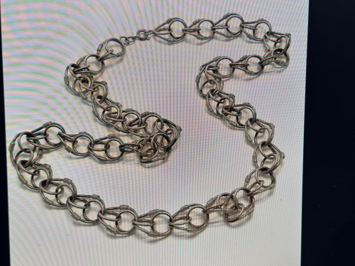 Hade made silver marked - silver,