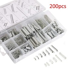 200Pcs Stainless Steel Spring