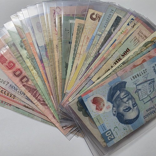 World currency collection - world,