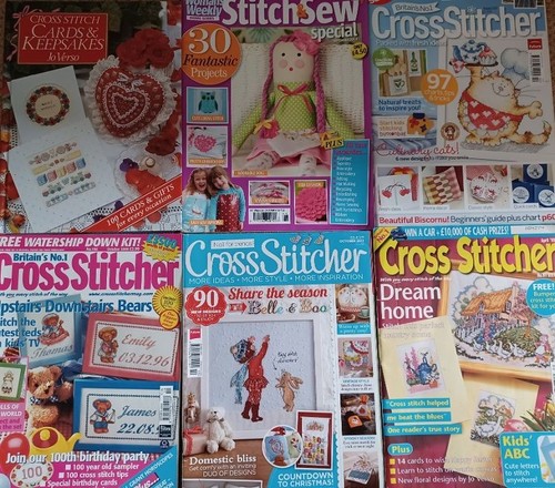 Crossstitcher magazines - crossstitcher, &