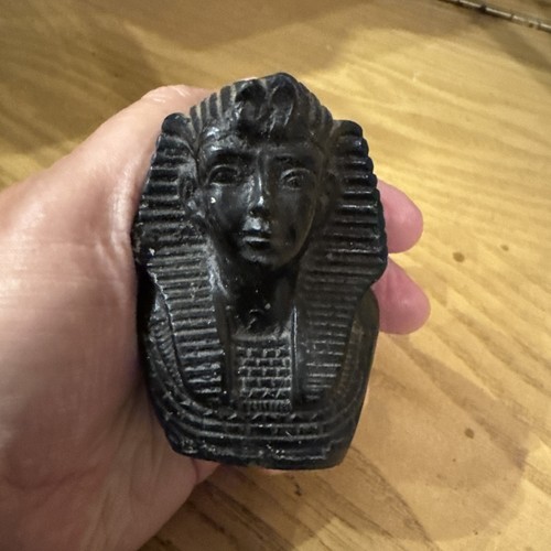 Vintage egyptian pharaoh bust - pharaoh,