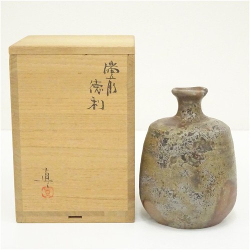 Bizen ware tokkuri - bizen, bottle