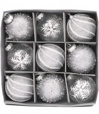 9 Premium Assorted All Silver