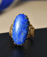 Luxury lapis lazuli statement - lapis,