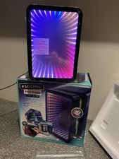 So Chill Mini Fridge Infinity – Small Compact Cooler for Drinks Snacks Office