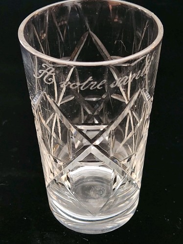 Baccarat crystal flat tumbler - baccarat,
