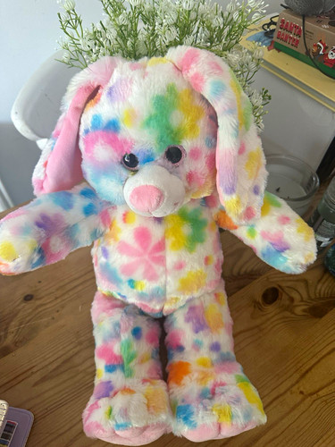 Teddy mountain tie dye bunny - tie,