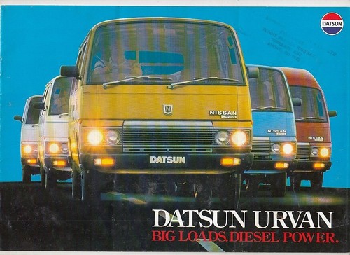 1981 datsun e23 urvan - 1981,