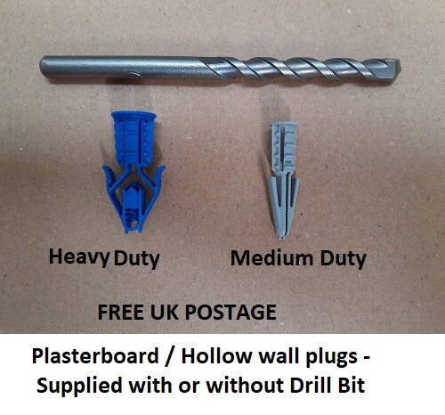 Wall plugs for - wall, plasterboard