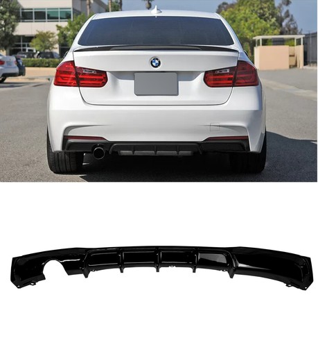 Rear diffuser gloss black - gloss,